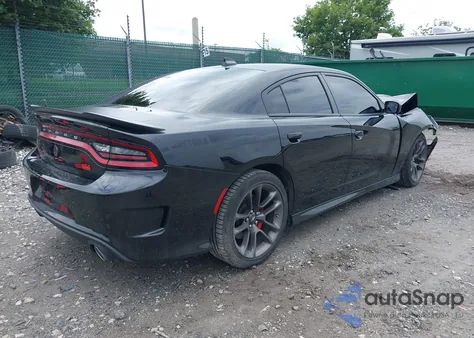 2021 Dodge Charger R/T Rwd из США, поврежденный, VIN 2C3CDXCT6MH636587